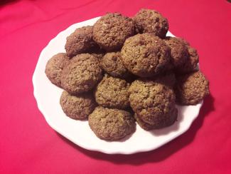 Cookies à la noisette et aux abricots