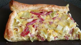 Tarte au poireau