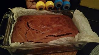 Peanut butter and chocolate cake