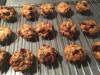 Cookies aux flocons d’avoine et cranberries