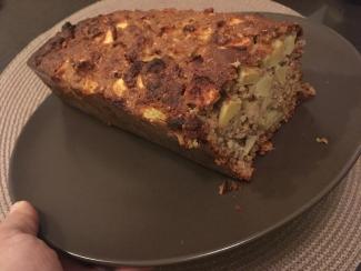 Pain d'épices aux pommes