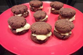Vegan cream biscuits 