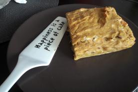 Gateau chocolat blanc - banane