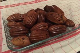 Madeleines aux pépites de chocolat 